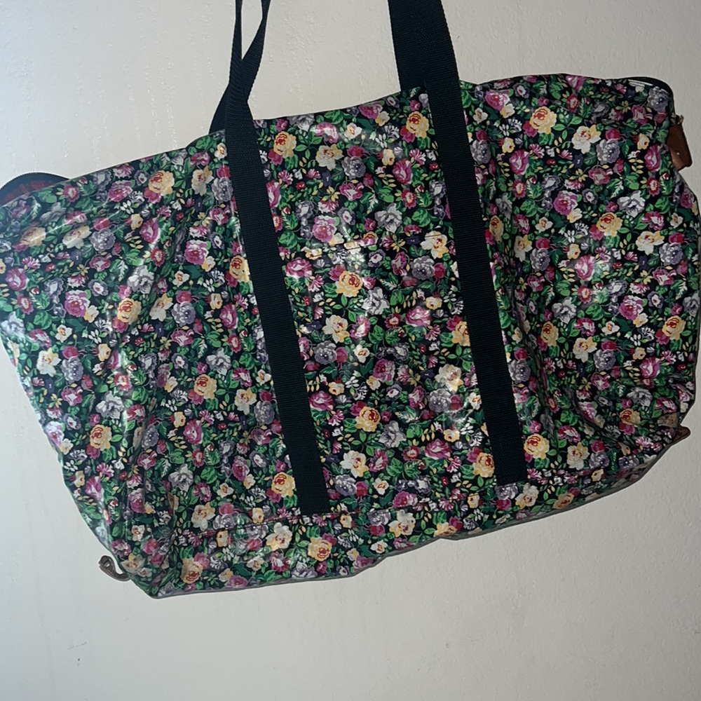 VTG kenzo floral ruffle bag - Picture 2 of 3